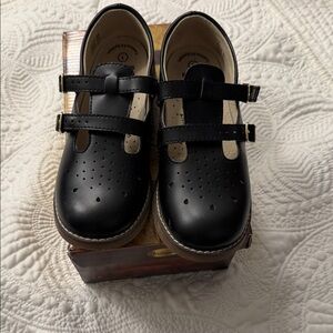 FootMates Black Dress Shoes for Kids